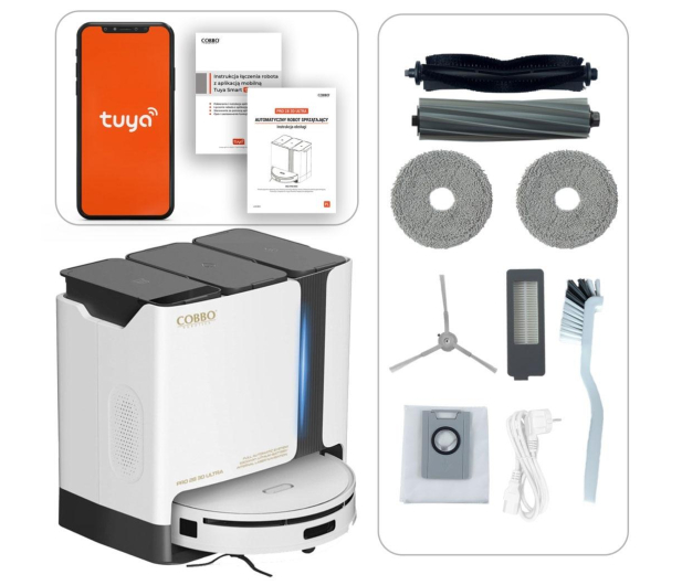 Cobbo Robot sprzątający PRO 28 3D ULTRA - 1505364 - zdjęcie 2